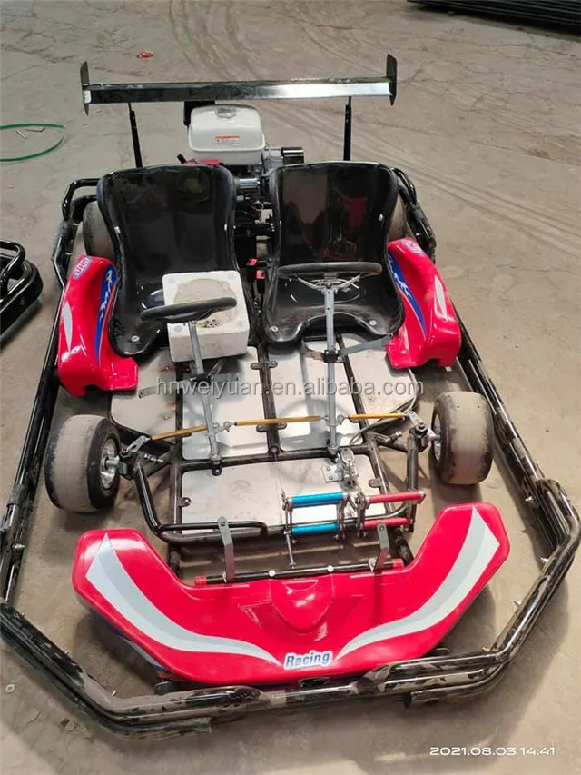 Go Kart high speed high quality Electric Double Seats 2 Seat  Gas Powered Go Kart Two Seat Go Kart for sale