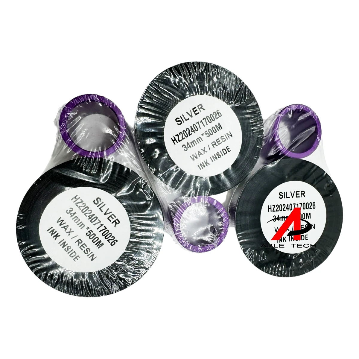 thermal transfer overprinter near edge tto ribbon white black 55*700 1100 linx printer ribbon