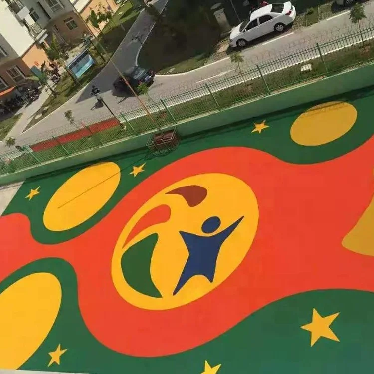 Price playground Flooring Running Track Recycled Rubber Granules