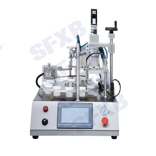 beer bottle can filling machine SFXB high precision ceramic pump filling machine