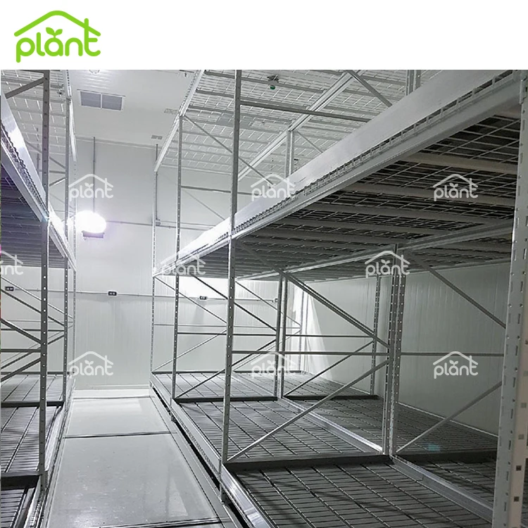 Commercial  New Type Metal Display Shelf and Rack Mobile Vertical Rolling Grow Rack