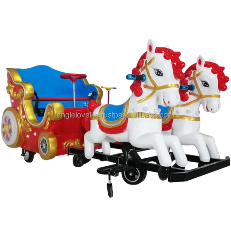Amusement Park Kids Game Machine Electrical Battery Toy Car Baby Bumper Car parent-child Royal carriage