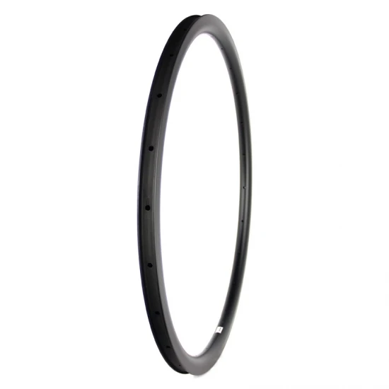 700C Disc Brake Symmetric Road Carbon Rim 28mm Width Carbon Fiber Road Bicycle Wheels Straight Pull Rim Brake For Racing