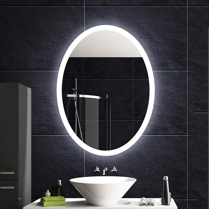 
Oval Shape Illuminated LED Bathroom Mirror 