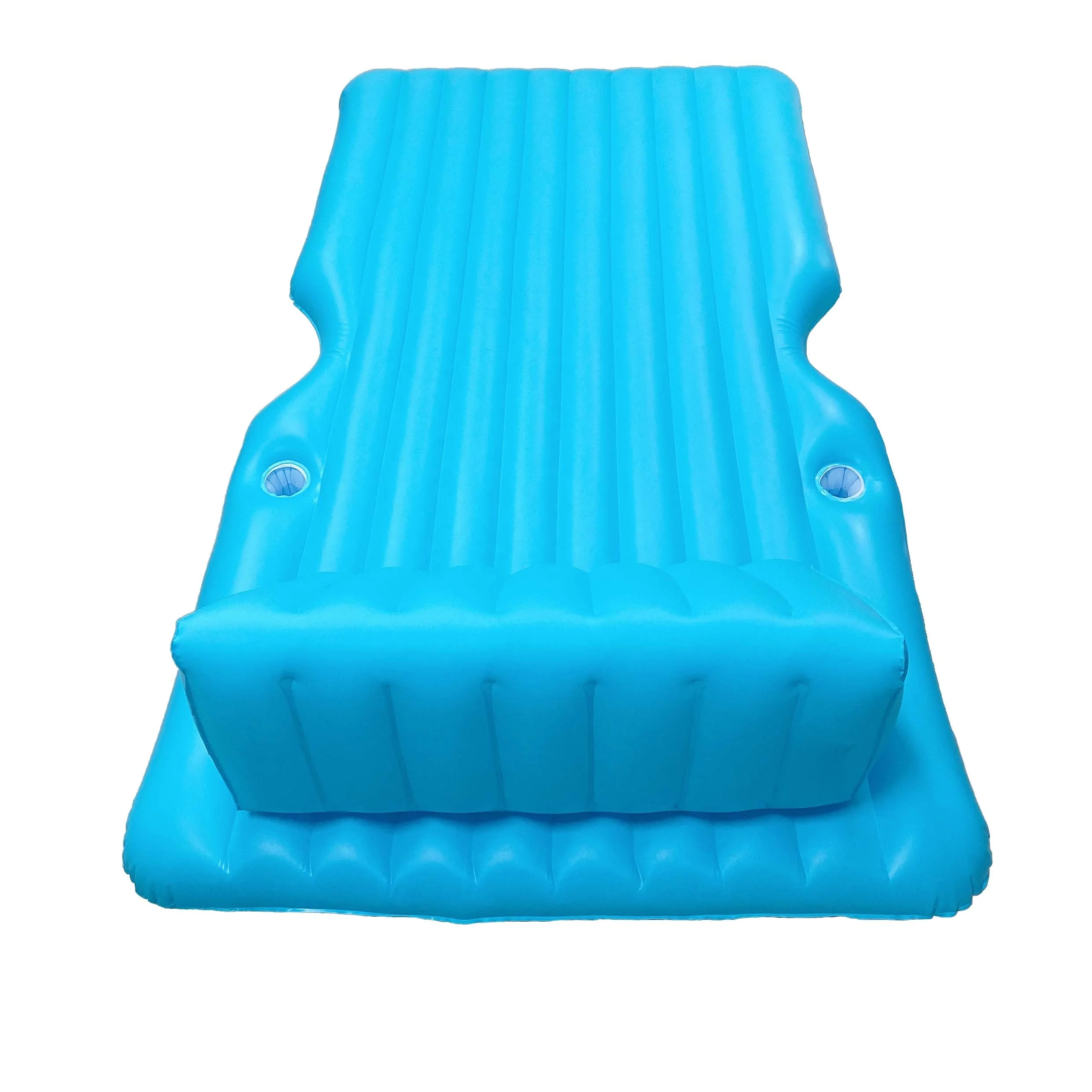 Custom Inflatable Air Beach Mattress Pool Boat inflatable float pool lounge chair for adults