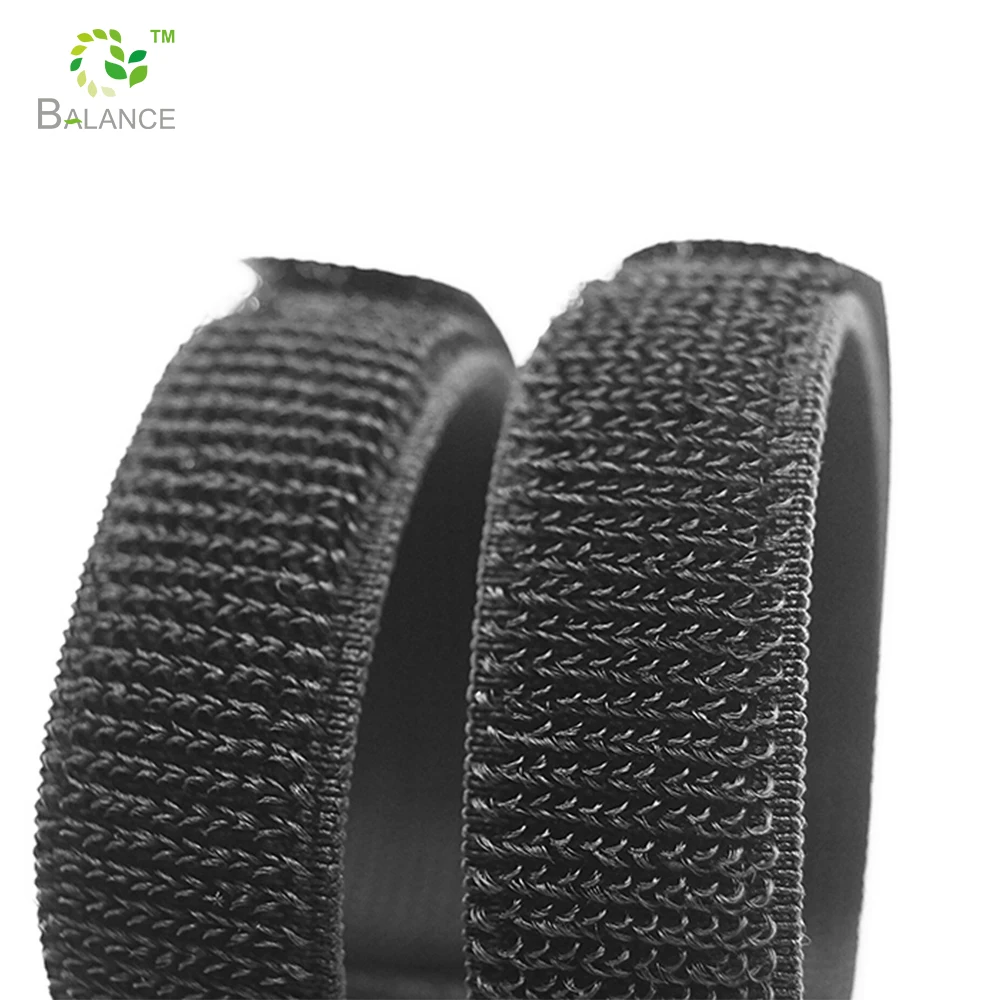 Регулируемый на заказ 100% нейлоновый крючок и петля в рулоне с эластичными подтяжками эластичные зажимы для ремня