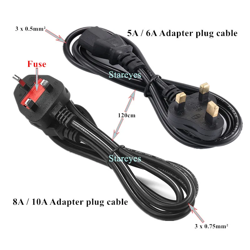 Free shipping 100 Pcs AC100-240V to DC12V 2A 3A 5A 6A 8A 10A Power Adapter Supply Converter Charger LED Lighting Transformers
