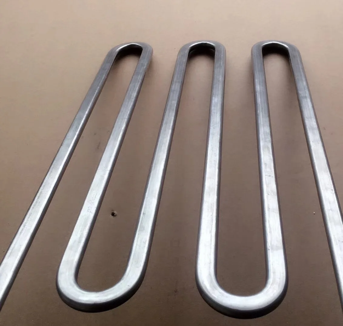Anti Corrosion Tubular Heating Element Coated Ptfe Immersion Water Heater For Electroplating Industry