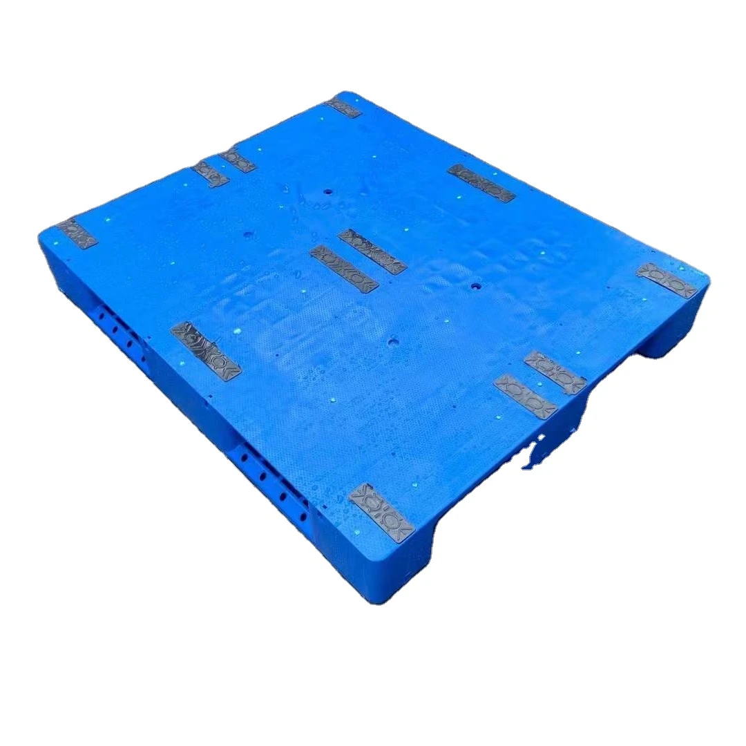 wholesale factory price 1200x1000x150 mm heavy duty durable Solid deck HDPE material plastic pallet for transportation