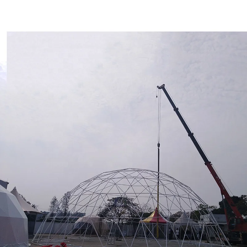 2.8m 3m 2.5m polycarbonate sheet dome plastic polycarbonate small polycarbonate dome house