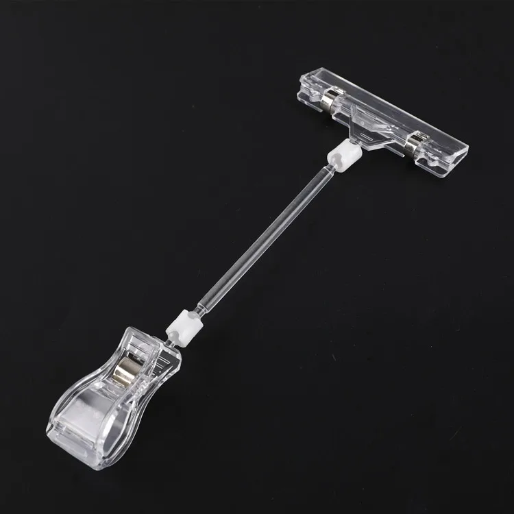 Transparent Rotating Sign Holder