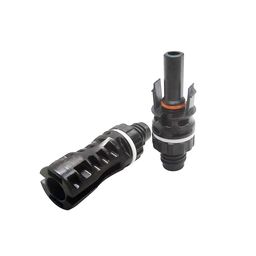 TUV Customized IP 68 Waterproof solar Connector male and female Ip68 PV  Connector 1500V Solar Panel Cable Connector