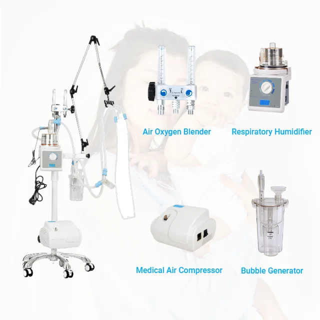 Hospital Equipment Respiratory Machine With Cpap System
