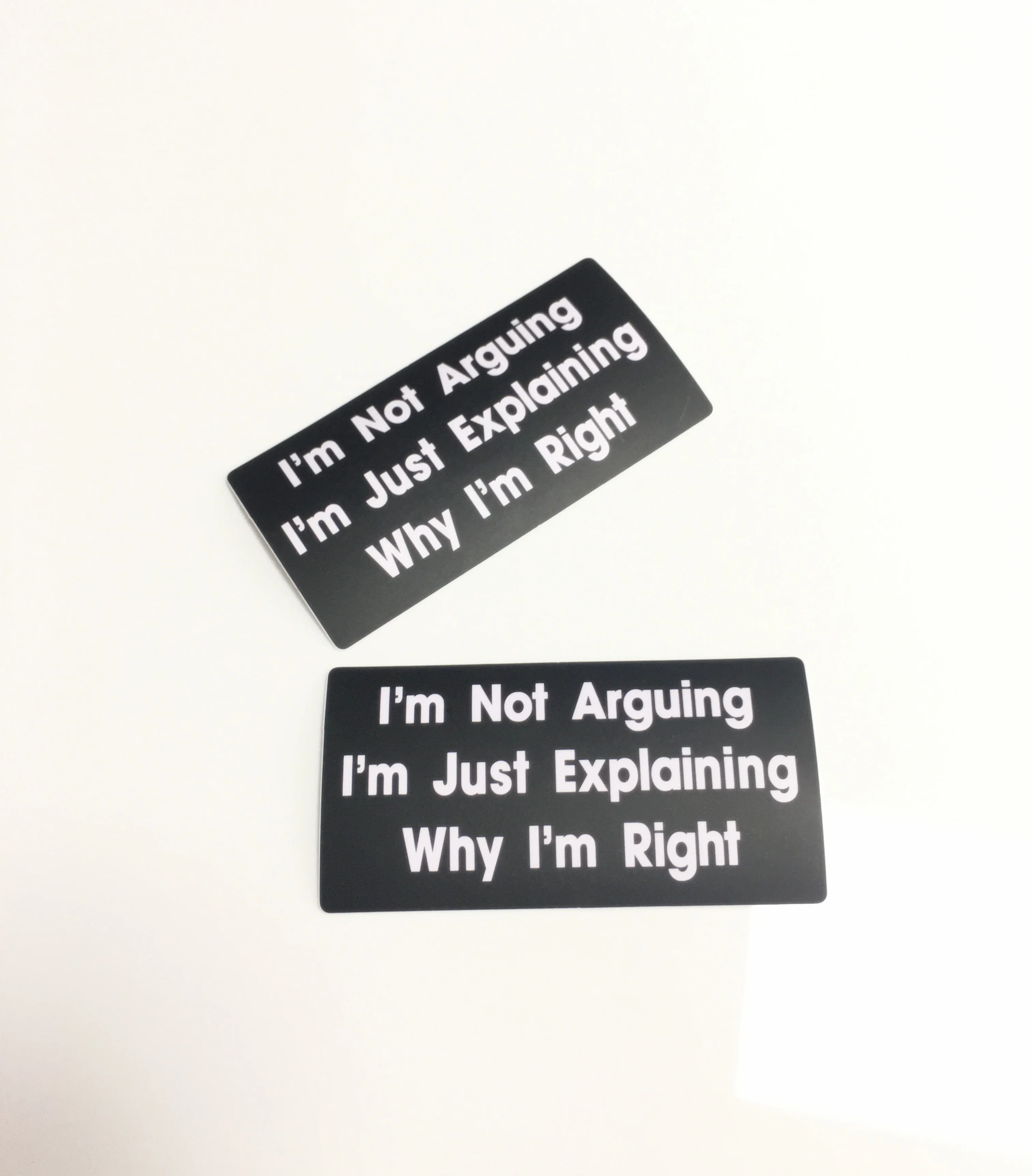 Black background With Text Waterproof Stickers For Laptop Bottle Car Motorcycle Racing Car Decal Sticker