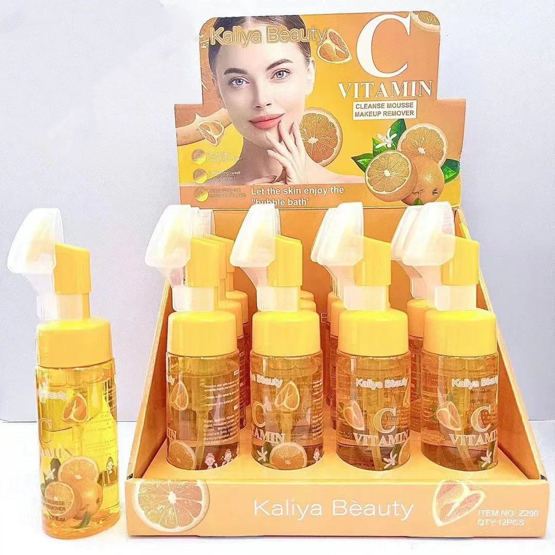 Tea Tree & Neem Anti Acne Foaming Face Wash Facial Acne Treatment Cleanser Remove Blackhead Bubble Shrink Pore Acne Facial Wash
