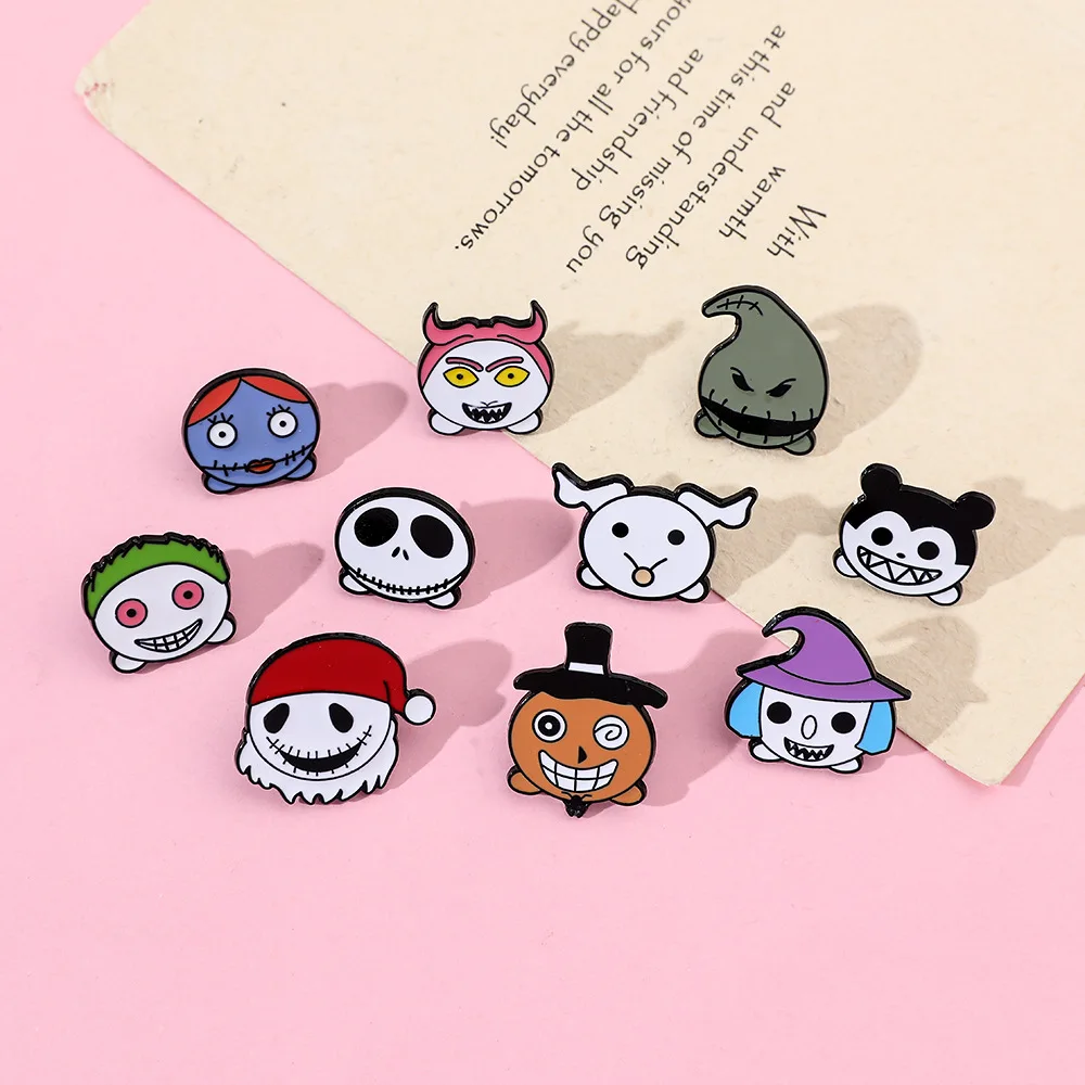 Christmas Enamel Pins for clothes Custom Design Cartoon Cat Custom Lapel Enamel Pin Custom Enamel Pin High Quality metal craft