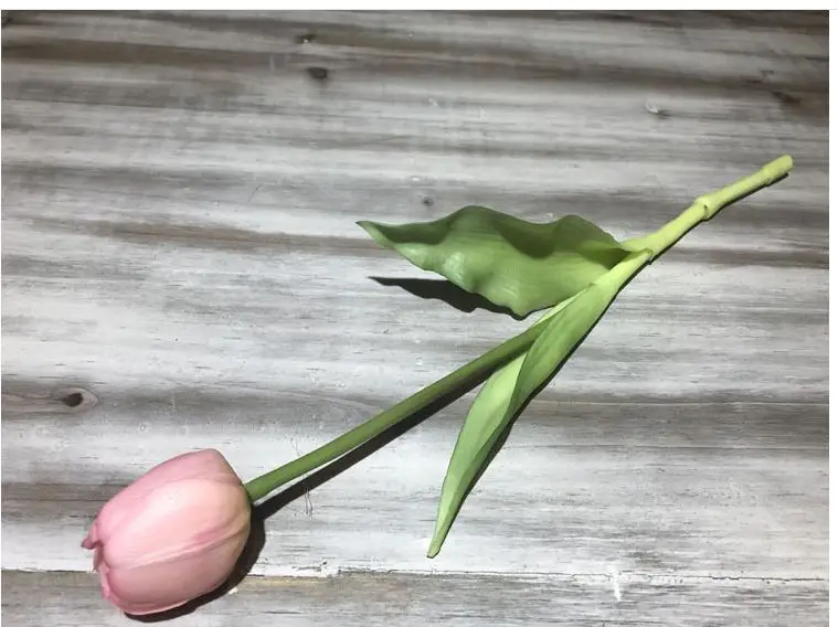 High quality  flower artificial PU tulip flower real touch latex flower