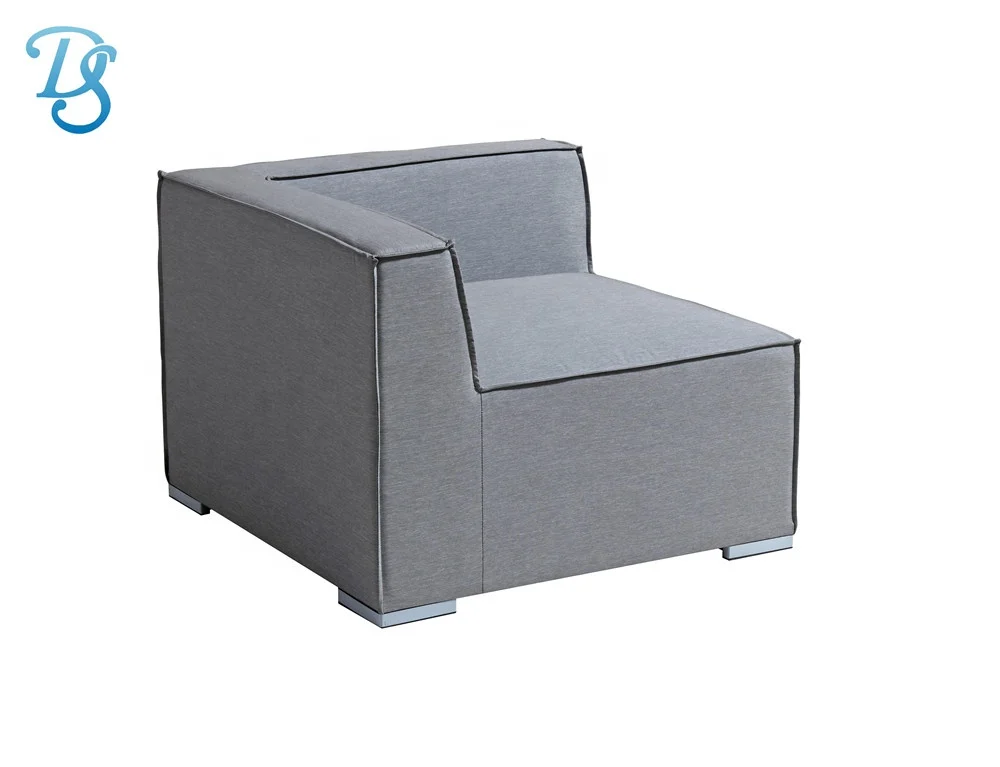 Outdoor furniture sectional patio aluminum frame upholstery living room sofa set comfortable sofas