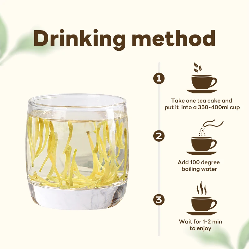 OEM wild 100% natural  herbal  treating Craft flower tea  scented tea  Chinese herbal medicine honeysuckle tea