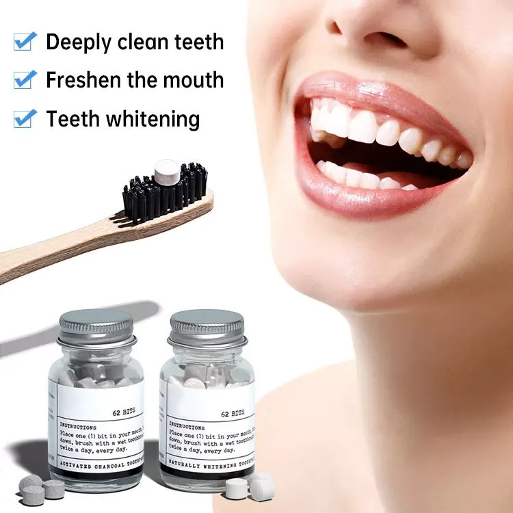 China Manufacturer Mint Flavored Zero Waste Aloe Prevents Tooth Decay Toothpaste Tablets