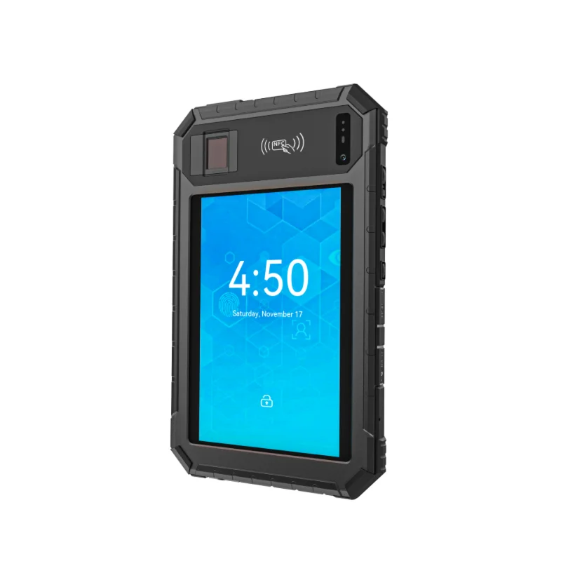 OEM B81 Rug Android Tablet PC 1000NIT finance land radio external 2d rfid surveying multi programmable devices integrated