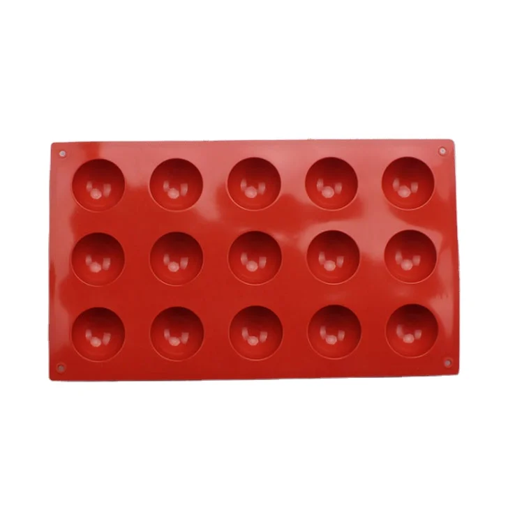 S280 DIY 5 6 8 15 24 Cavity half Sphere Silicone Mold  DIY 6 holes half Ball coaster Silicone baking molds