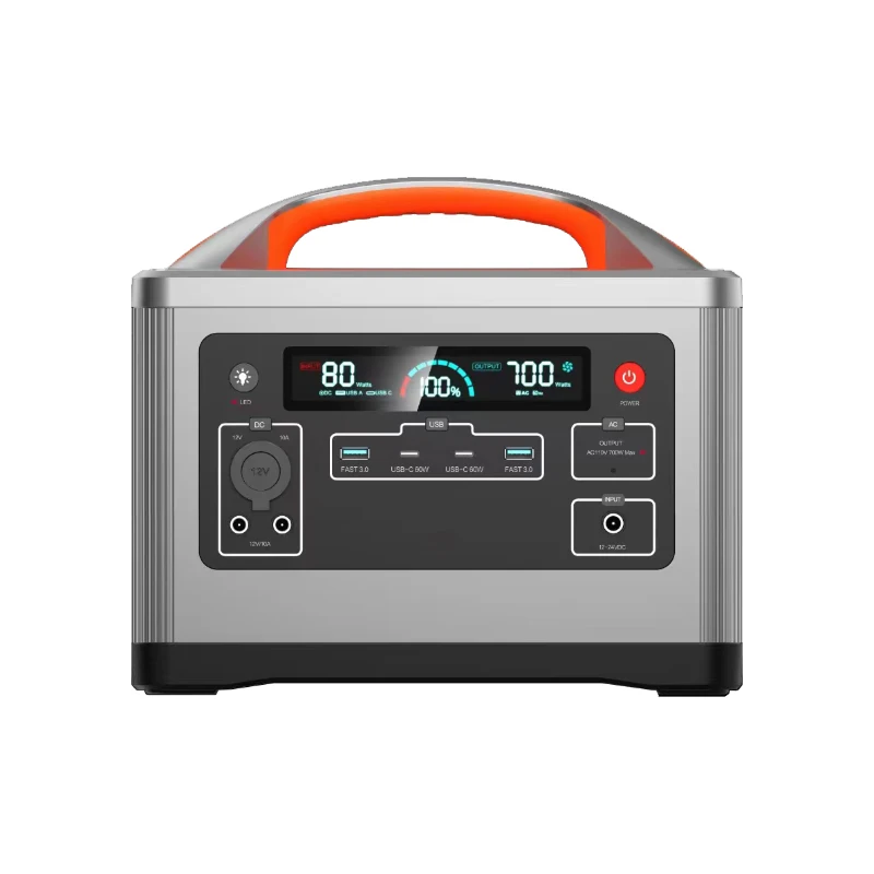500W Outdoors Portable Power Station Lithium Ion Battery LiFePO4 Cells with Inverter