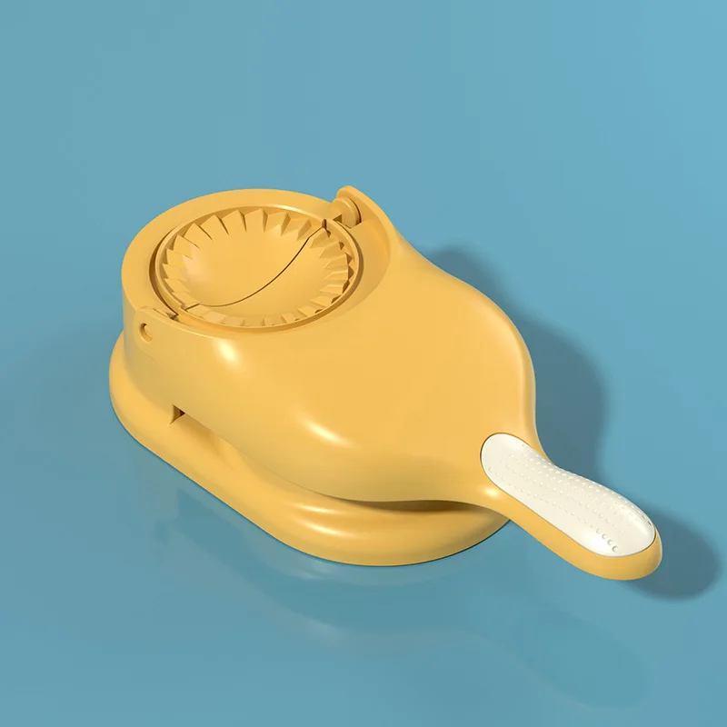 2-in-1 Dumpling Tool for Home Use, Automatic Manual Dumpling Wrapper Pressing Machine
