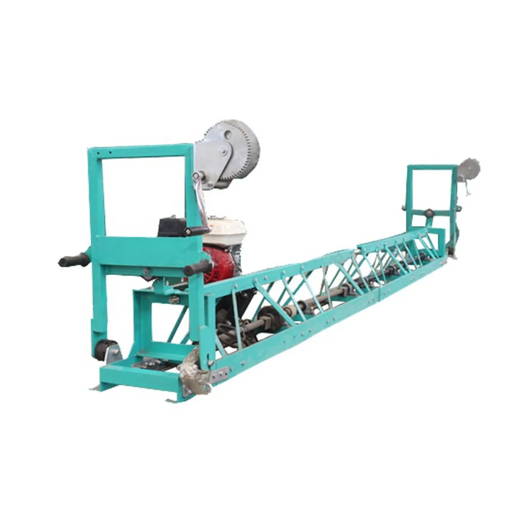 Frame Concrete Vibratory Truss Ruler Level Screed Machines Vibrating Concrete Screed For Construction