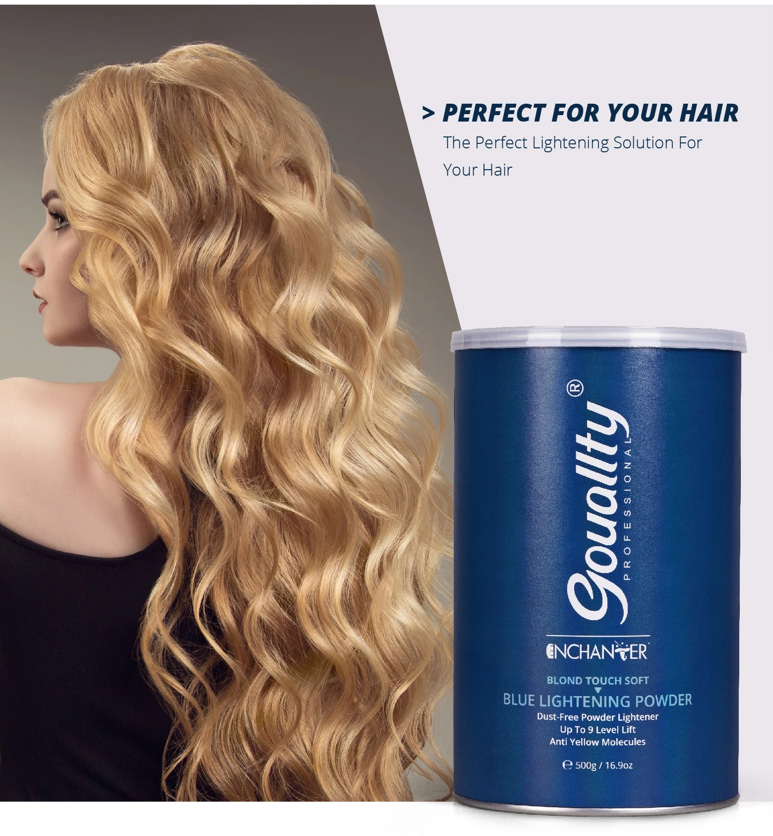ENCHANTER Blonde Hair Bleach Powder And Developer for hair private