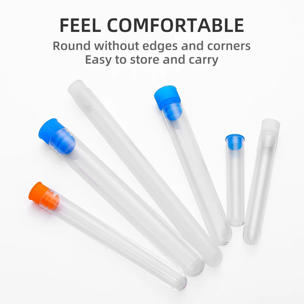 JP Wholesale Various Sizes Transparent Sealed Bottles Plastic Transparent Big Eye Needles Bottle