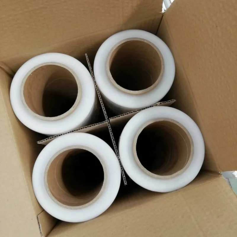 JAPAN Popular 15mic Transparent PE Stretch Film Casting Cling Film Plastic Roll Film