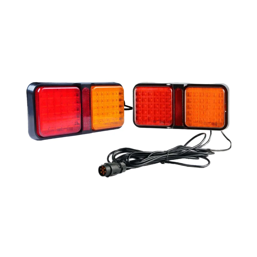 Traffic Emergency Light Sign Board Agricultural Machinery Engineering vehicle Brake Led Truck Rear Direction Indicator Lights