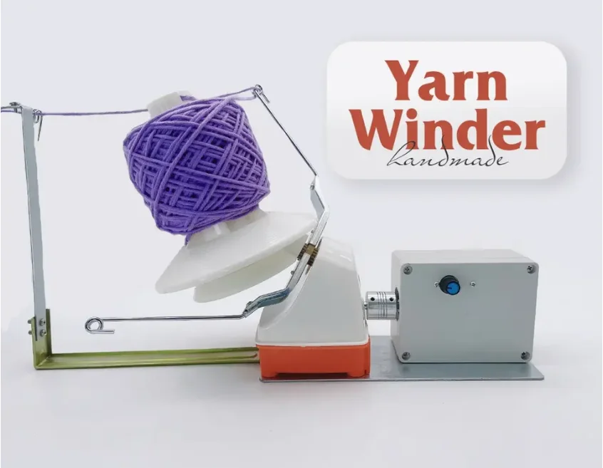 Electric winding machine fast yarn winding machine household wool stranding yarn cone winder  machine DIY tools