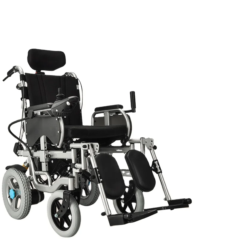 
China Hot Selling Portable Electric Wheelchair Lightweight Electric Wheelchair 