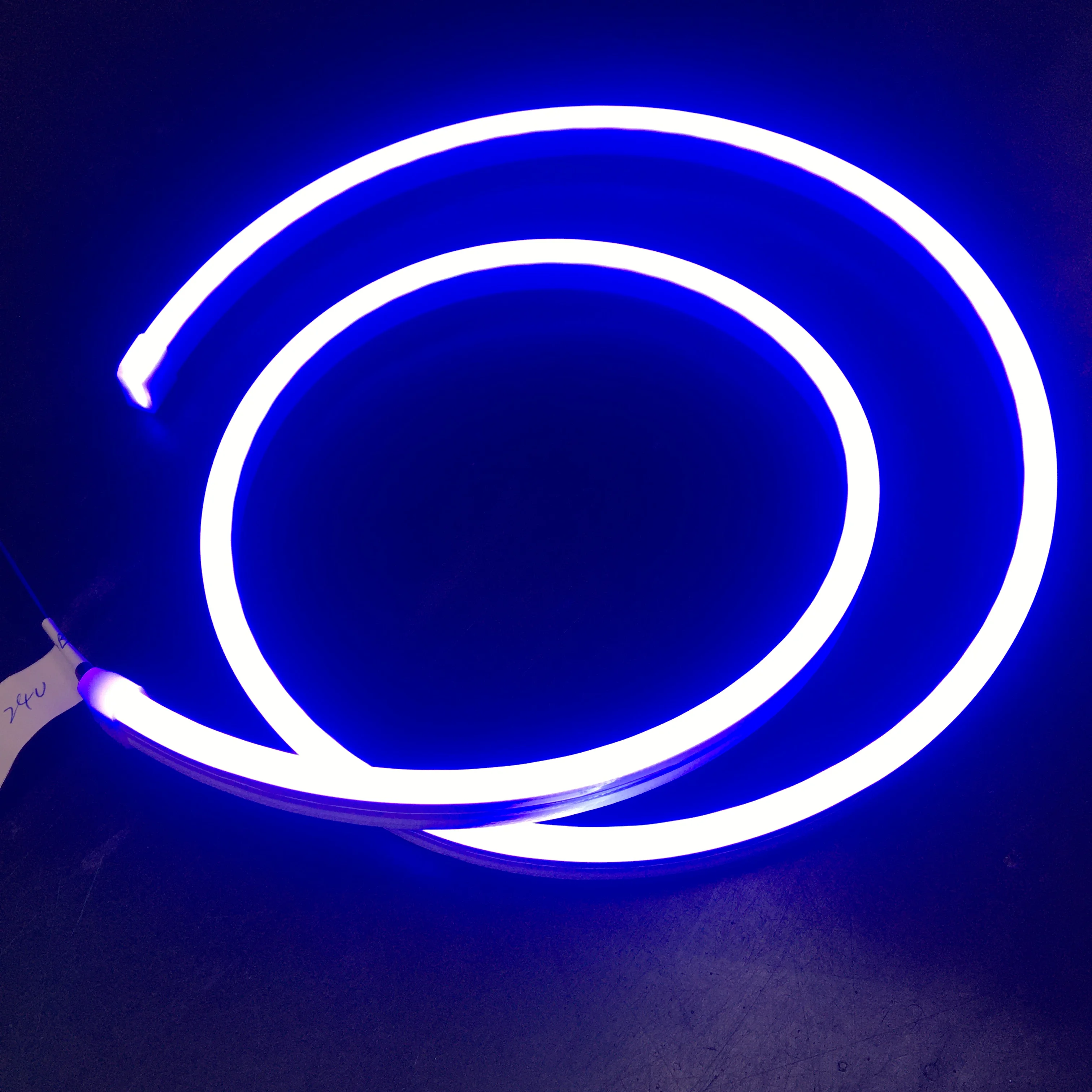 5 meters mono RGB changing neon lights 12v 24v 6x12mm silicone flexible led neon rope for DIY neon signs