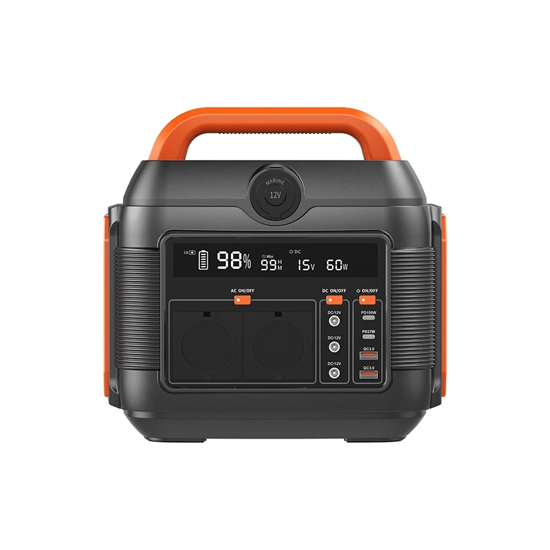 Outdoor Camp Mobile Phone Charging 600w Solar Power Station 1200w Portable Solar Generator Portable Power Station for Sale