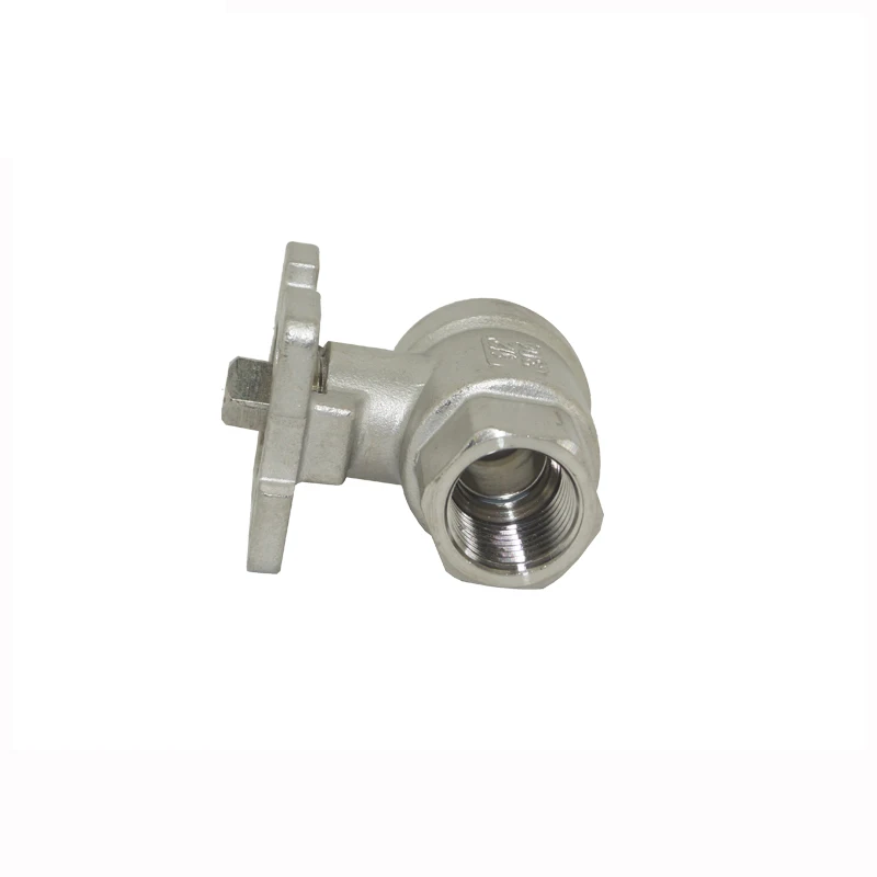 factory direct sale ball valve high quality Stainless Steel High platform 3 piece Female Threaded ball