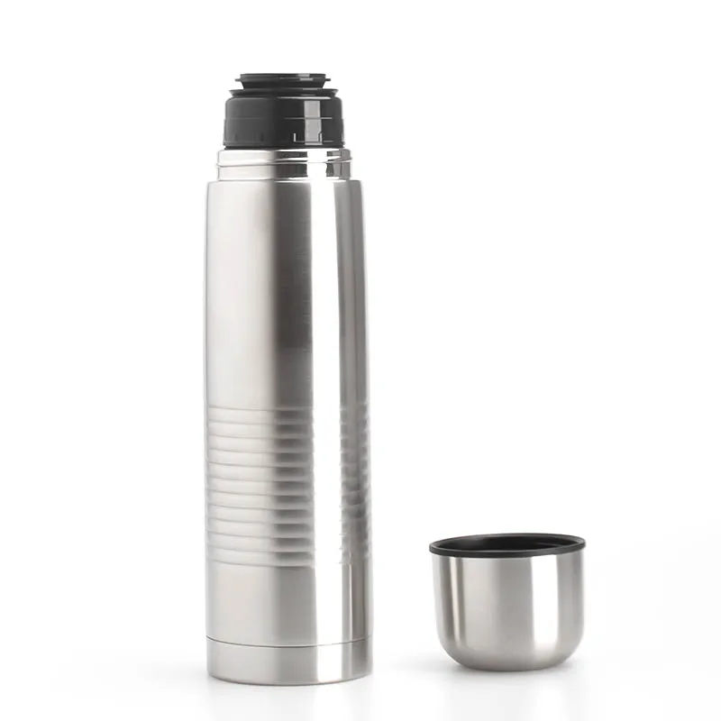 Wholesale Big Capacity Stainless Steel Insulated Vacuum Bullet Flasks Thermos Water Bottle For Travel/Outdoor