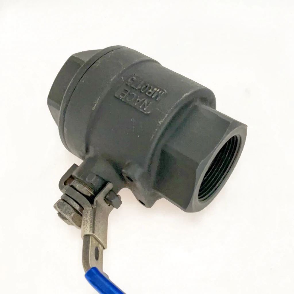 2006WCW series carbon steel 2PC ball valve with 2000PSI pressure