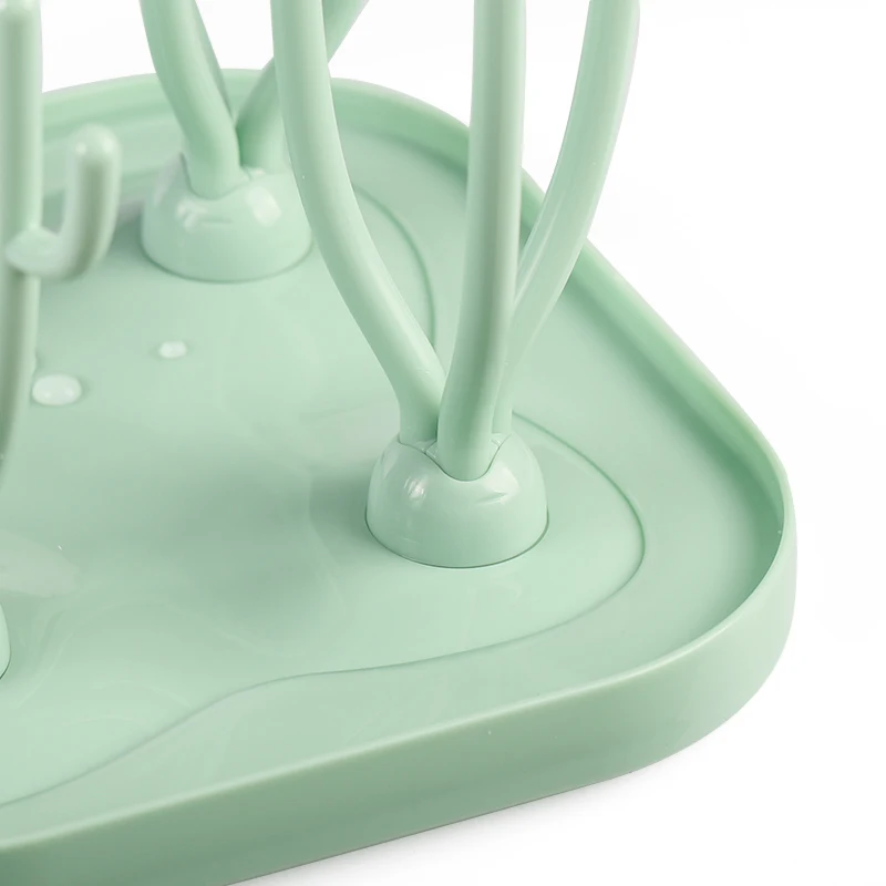Eversoul Tree Branch Shaped Universal Baby Bottle Accessory Dryer Holder Kitchen Organizer Countertop Bottle Drying Rack