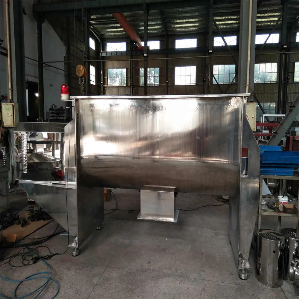 Spicy Curry Sea Salt Mixer Machine Horizontal Powder Blender Machine