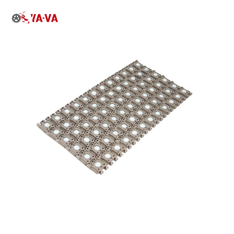 YS300-7 Factory ball bearing modular belt glass ball modular conveyor belt