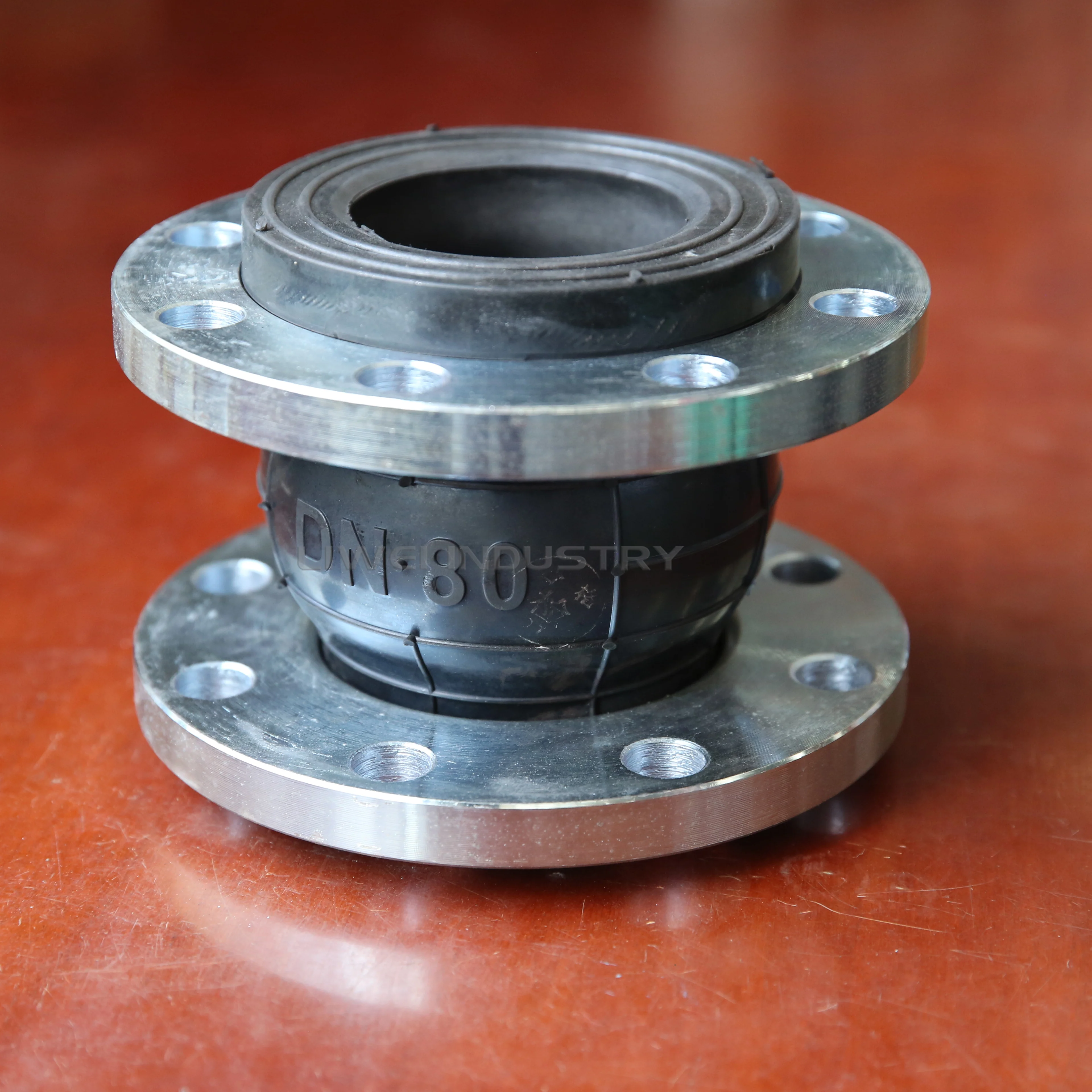 DN80 130L ANSI swivel flange single sphere rubber expansion joint rubber expansion joint pipe fittings