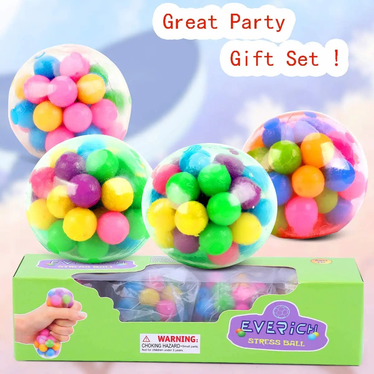 
Colorful Tpr Vent Grape Pull Stretch Slime Sensory Soft Bead Custom Stress Relief Squeeze Fidget Toy Squishy Dna Ball 