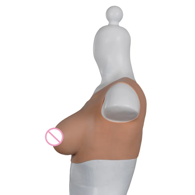 B06 Free shipping US Warehouse C Cup Realistic Silicone Breast Fake Boobs Chest Form For Cosplay Lady Artificial Silicon Chest