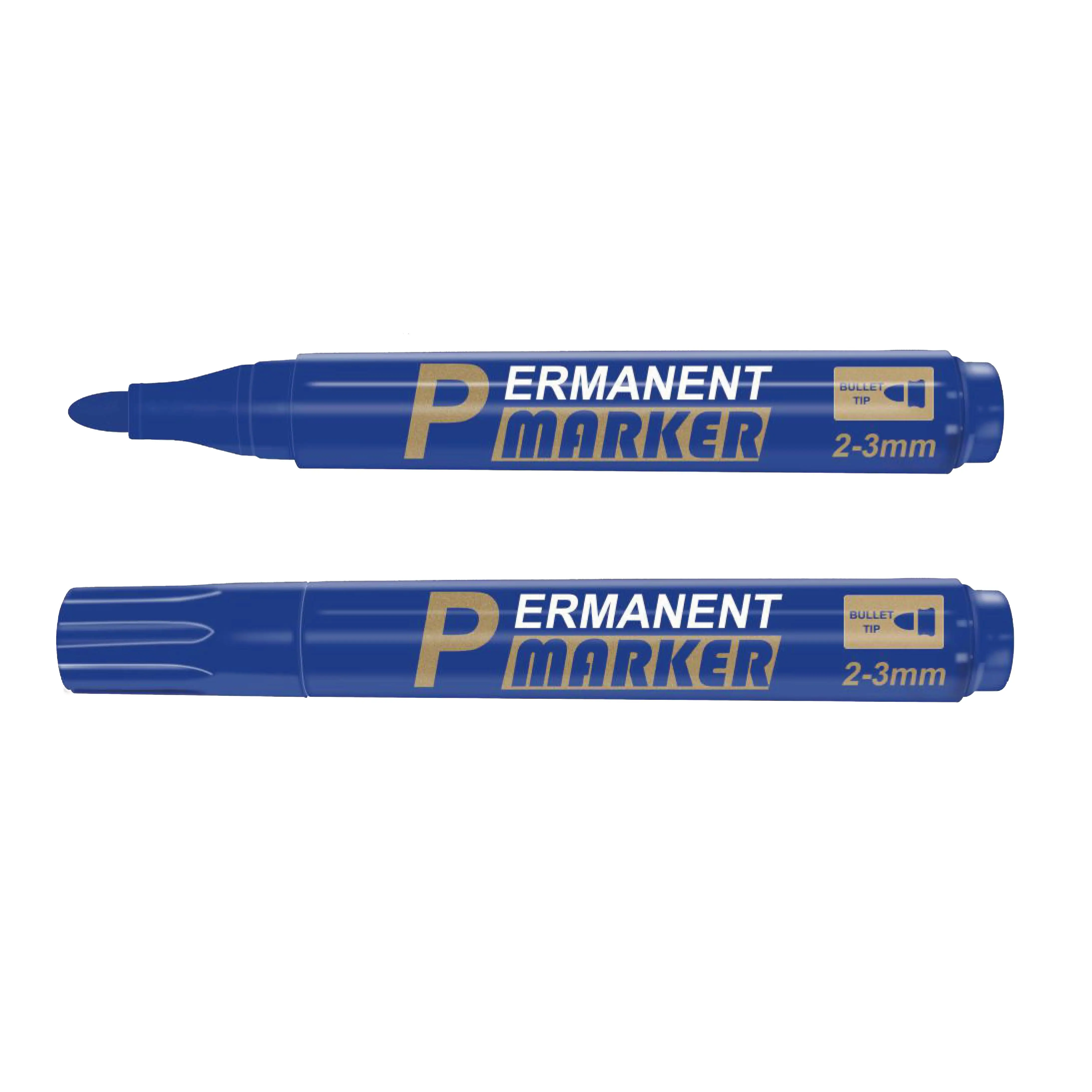 Factory supplier multicolor plastic permanent marker bulk