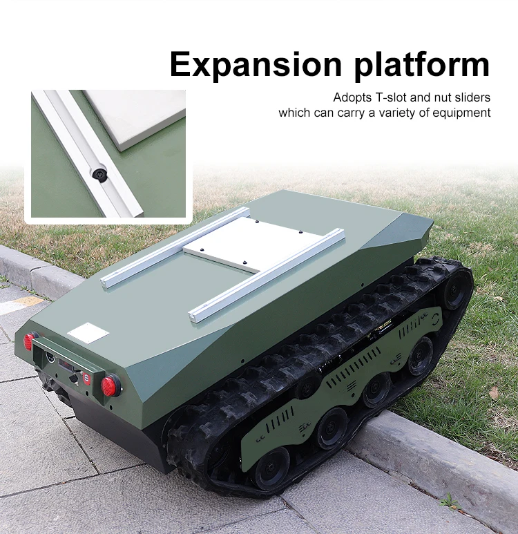 robot chassis with I/O and CANOPEN RS485 for adding sensors and monitoring  TINS-13
