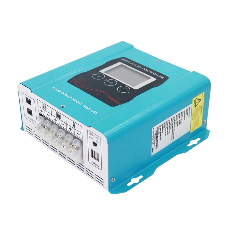 12V/24V/48V Auto MPPT 20A 30A 40A Solar Charger 14.4V Li-ion Solar Charge Lighting Controller With LCD