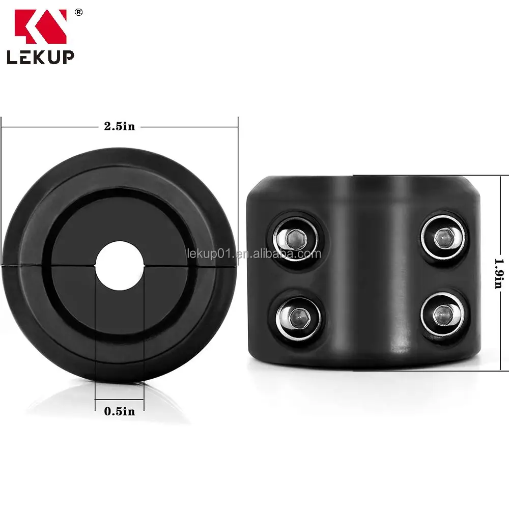 Winch Mount Stop Rope Line Cable Saver Universal Black Rubber Winch Cable Hook Stopper Protects Towing Hook Winch Stopper